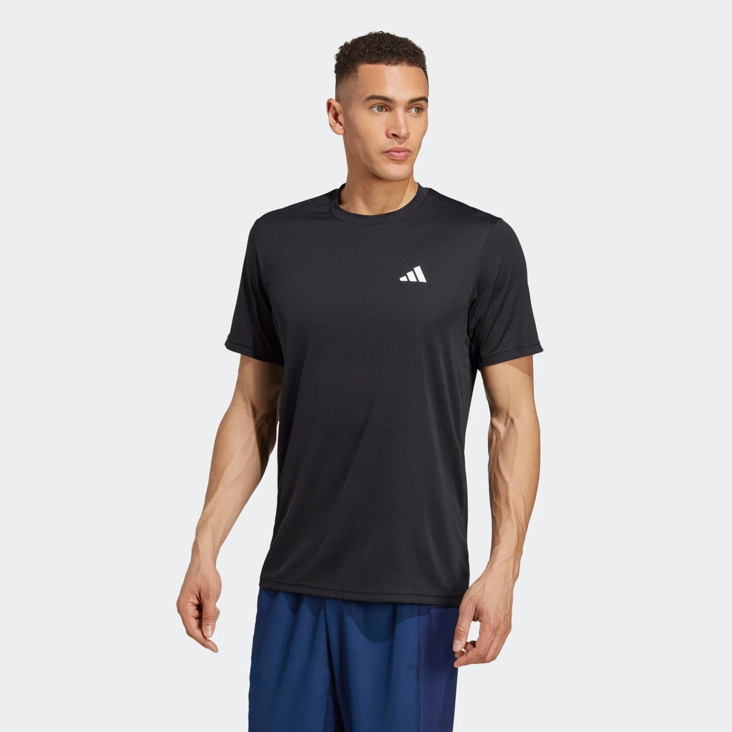 Мужская футболка с AEROREADY Adidas Performance, Black/White