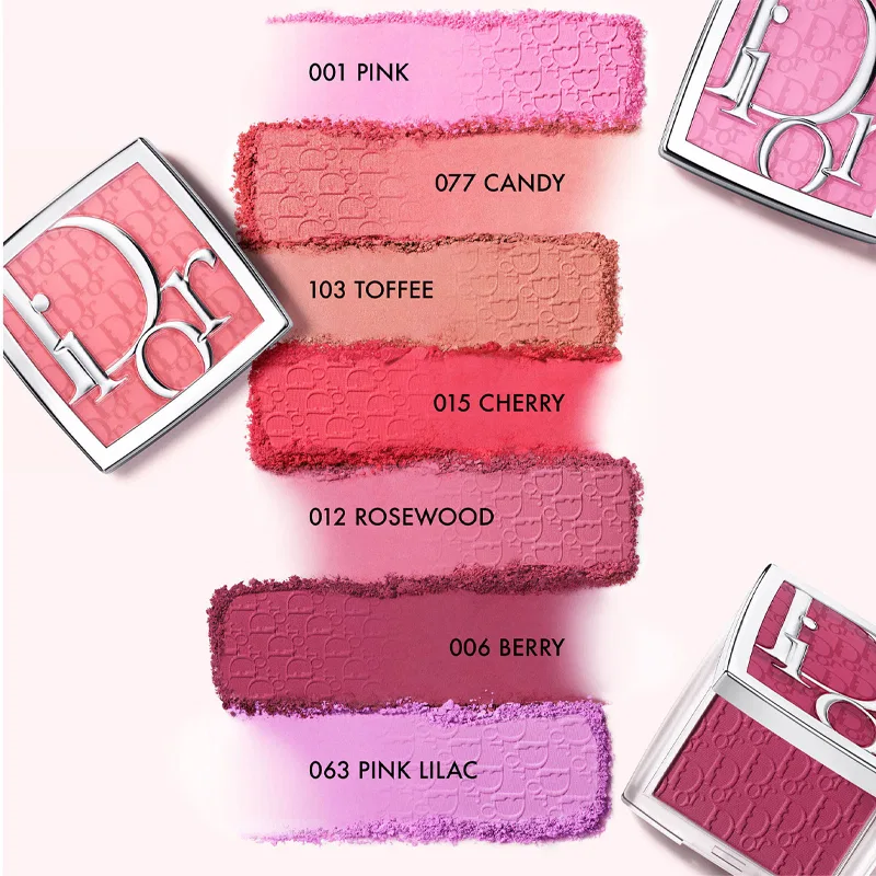 Женские румяна DIOR Rose Luster Blush, #001 Cherry Blossom Pink — фото 4