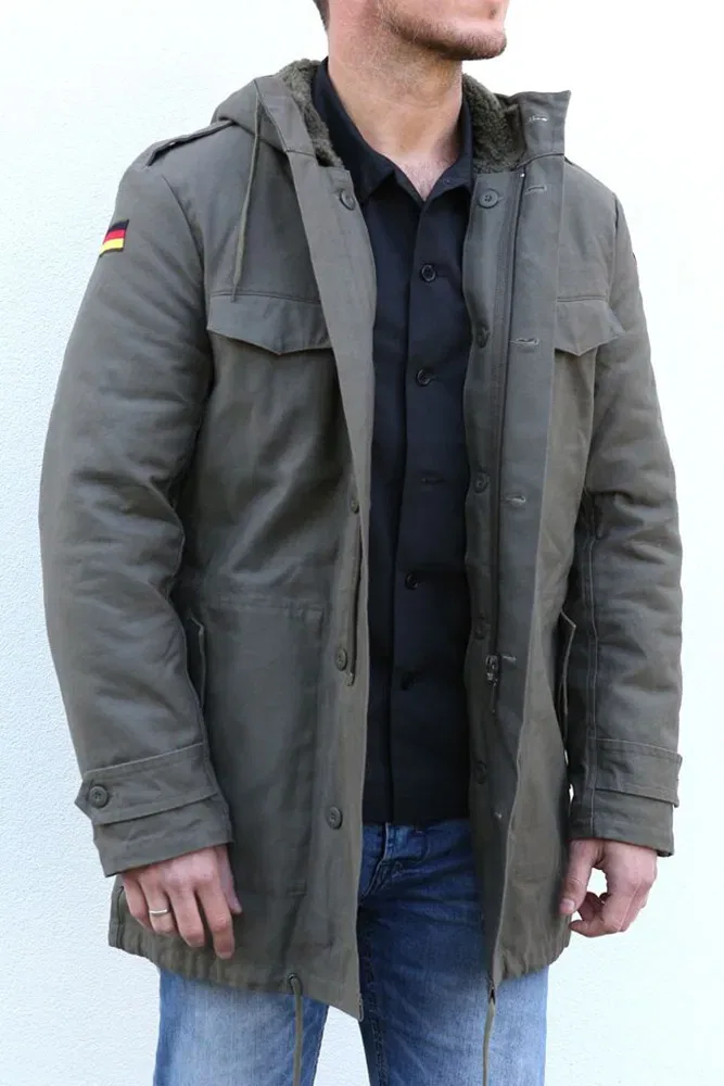 Мужская парка Bw Parka Flag Brandit, Green — фото 3