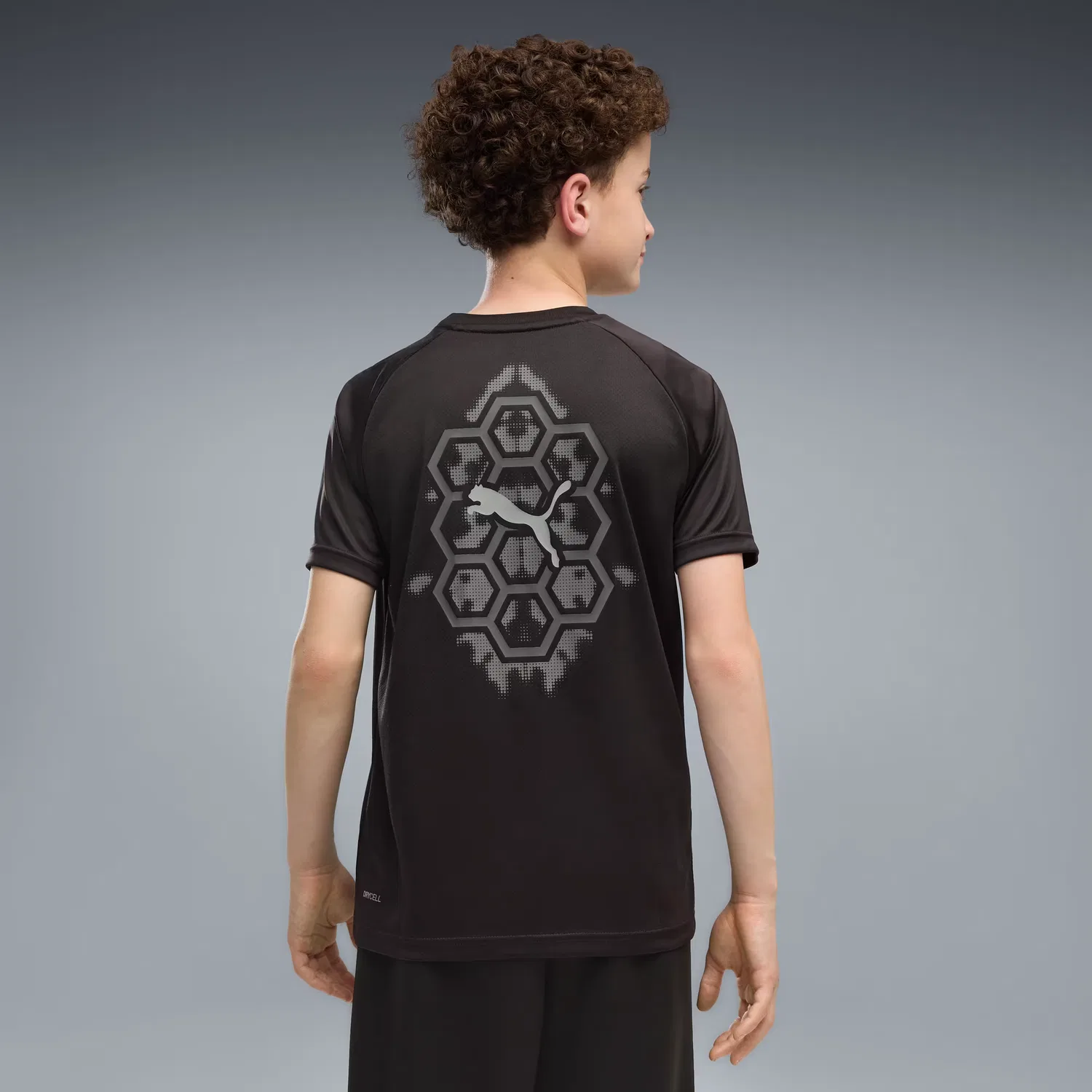Детская футболка с принтом Active Sports Puma, Puma Black