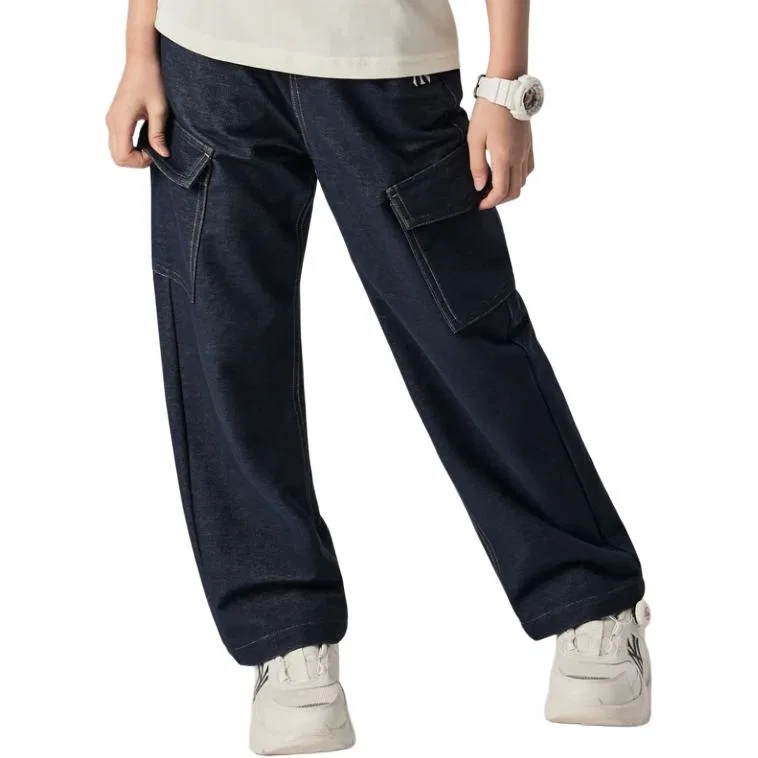 Детские джинсы MLB New York Yankees, Navy Blue — фото 4