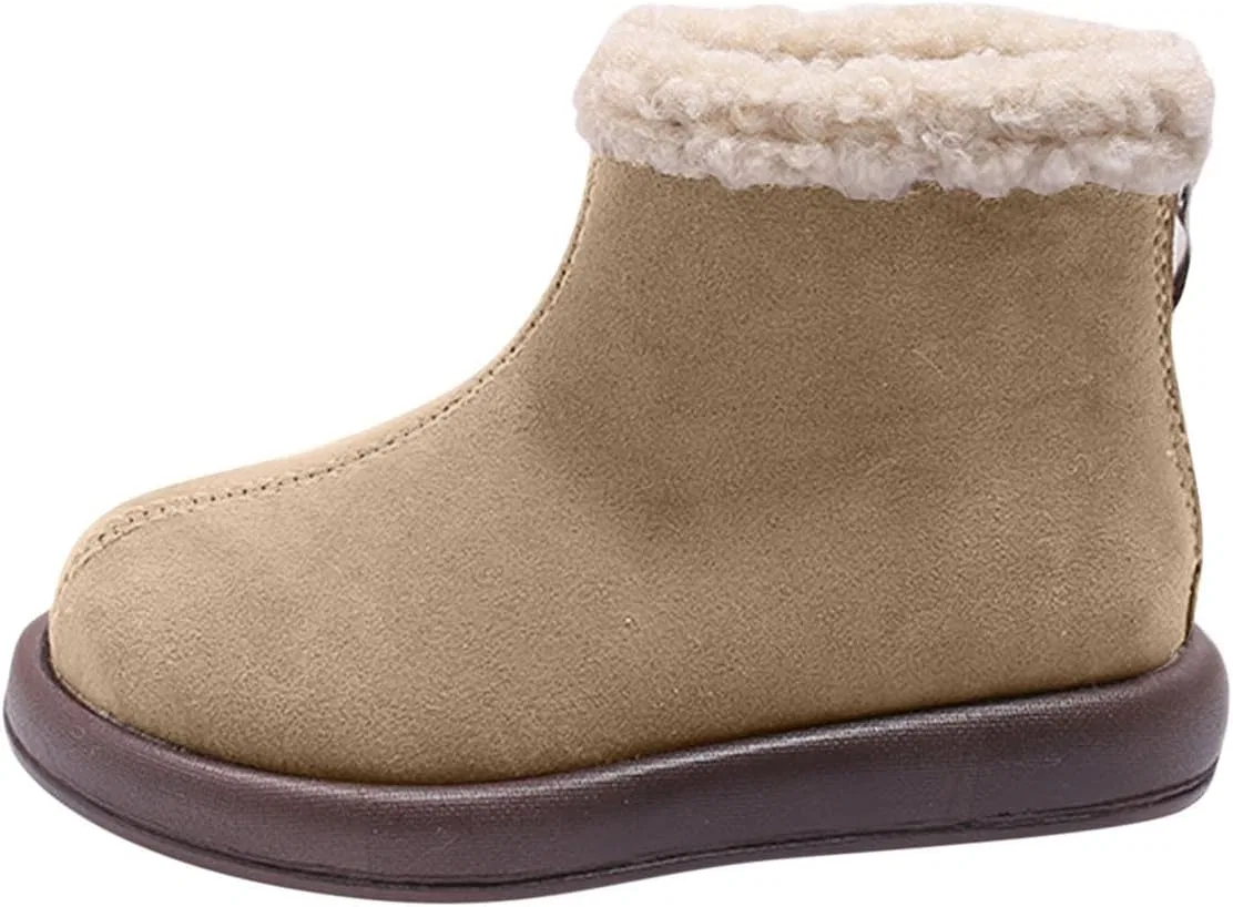 Детские зимние сапоги для девочек на меху Zzalalana, Khaki