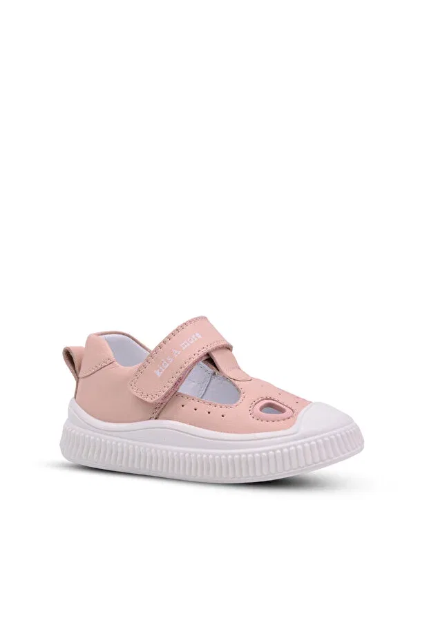 Детские туфли для девочек кожаные Joy Kids A More, Pink