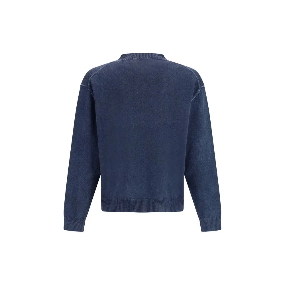 Мужской свитшот с карманом Blue Polyester Sweatshirt Dsquared2, Blue — фото 2