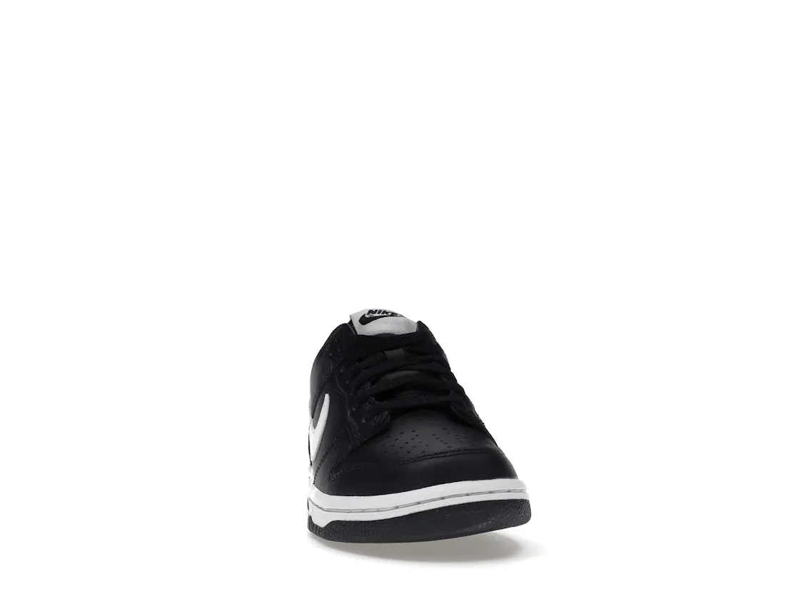Детские кроссовки с принтом Nike Dunk Low Nike, Black/White/Black/White — фото 2