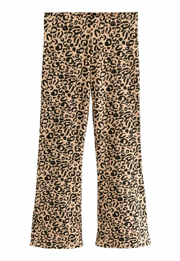 Леггинсы Animal Print, Regular fit - flared leggings 4 pack, Next, Animal Red, красный — фото 4