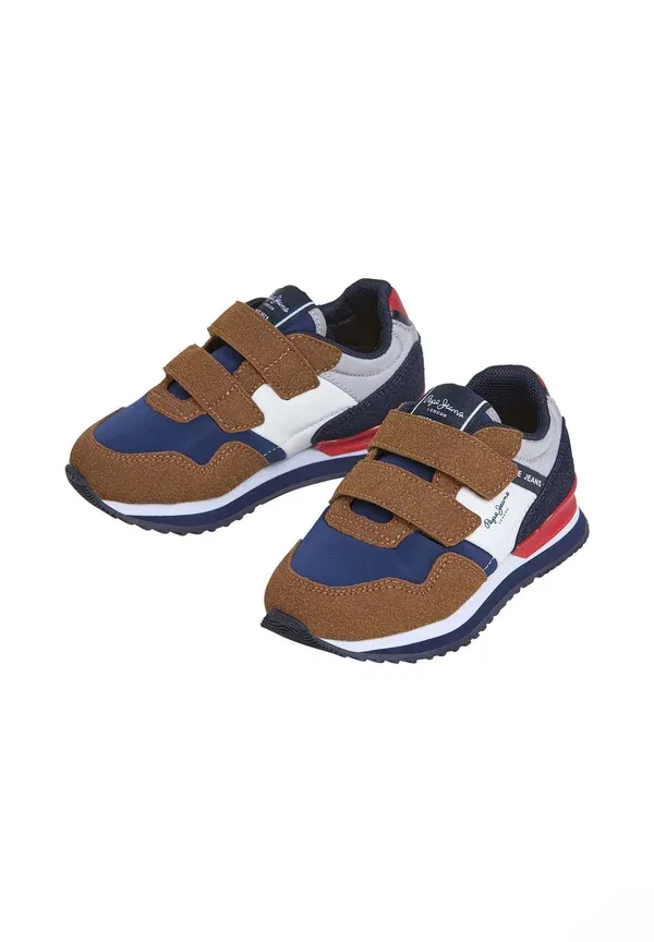 Кроссовки с застежкой-липучкой Baby shoes Pepe Jeans, toffee brown, коричневый — фото 2