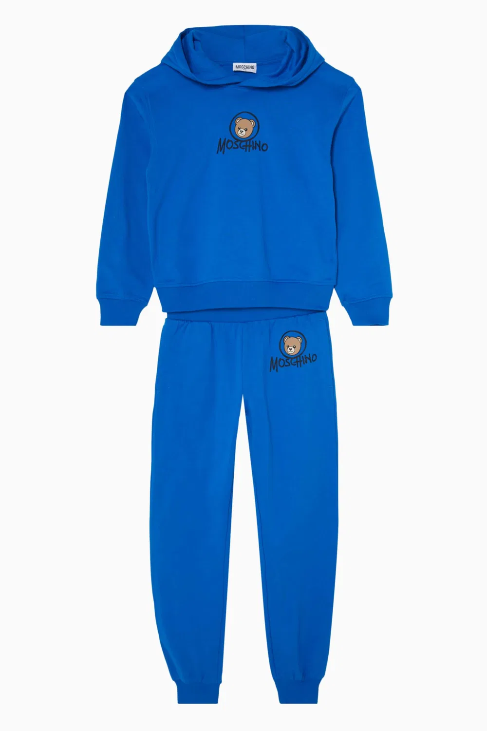 Спортивный костюм с капюшоном Moschino, синий