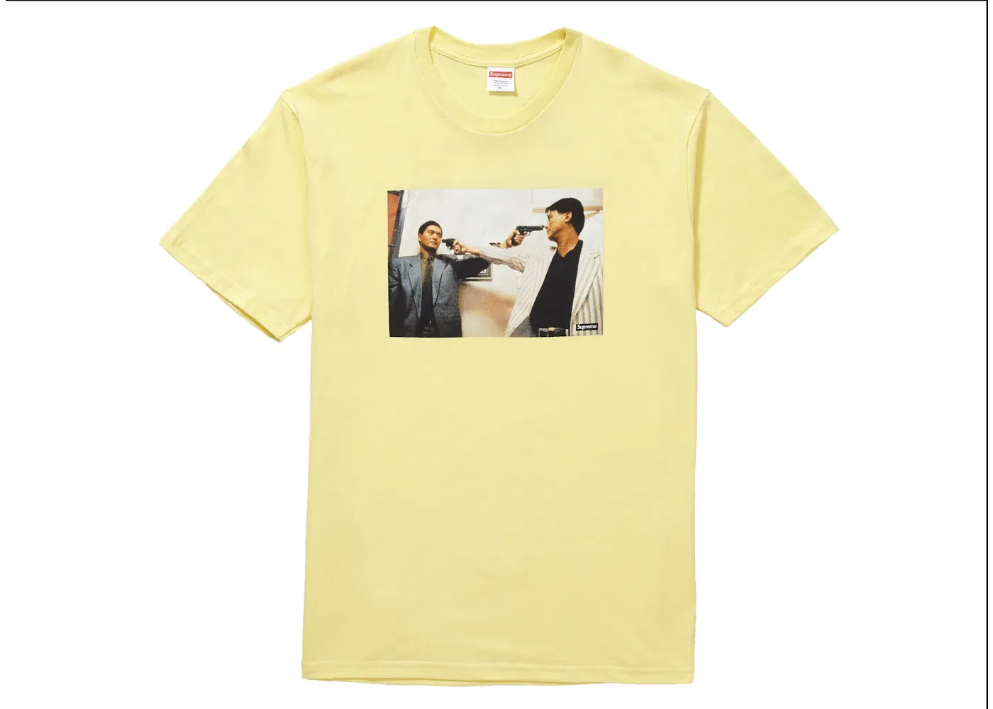 Мужская футболка с принтом The Killer Trust Tee Supreme, Pale Yellow