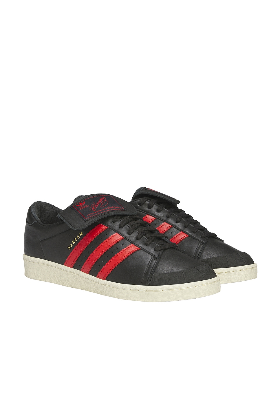 Кроссовки Willy Chavarria Jabbar Low Adidas Originals, Black & Red — фото 2