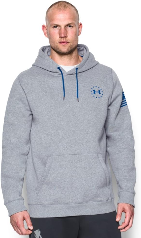 

Толстовка Under Armour Men's WWP, True Gray Heather (025)/Ultra Blue