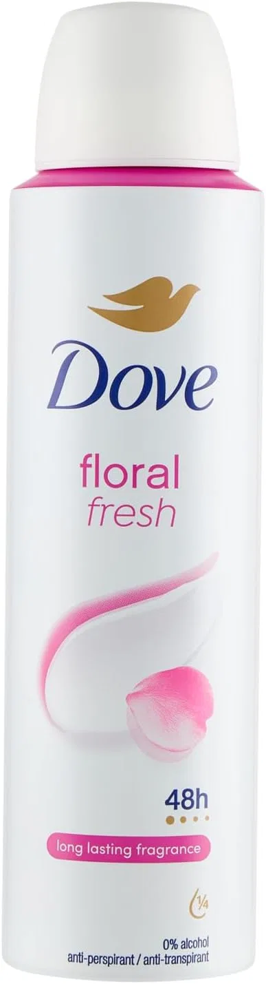 Дезодорант антиперспирант Dove Floral Fresh, 150 мл