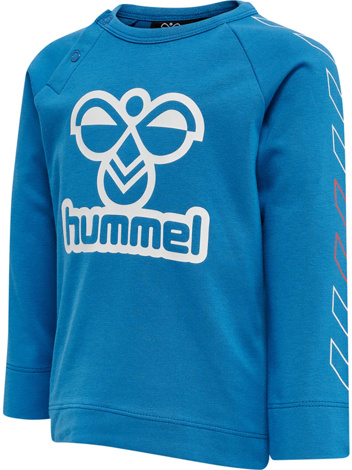 Детская футболка с длинным рукавом Hmlcody Hummel, Blau Turkisblau Kometblau — фото 4