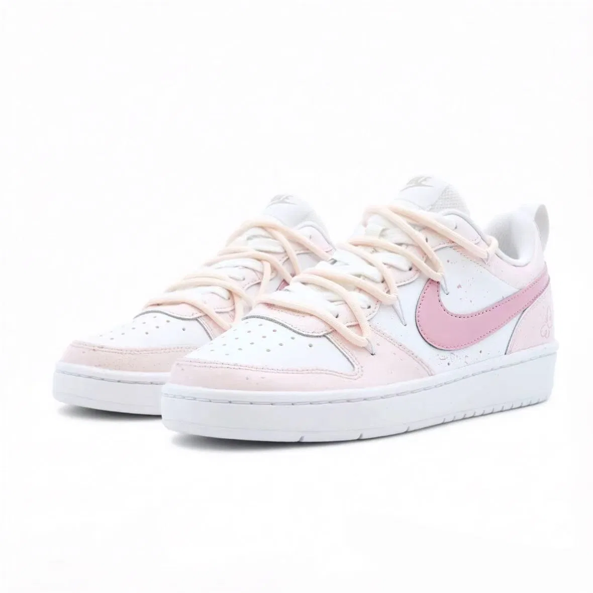 Кроссовки для скейтбординга Court Borough Kids, Nike, Pink — фото 4