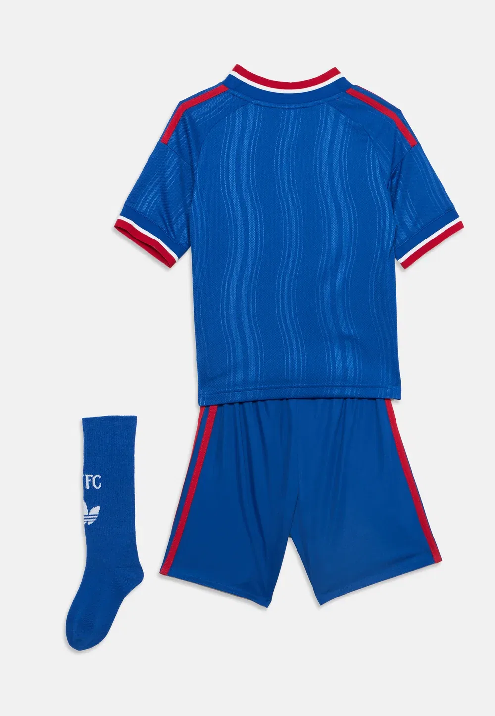 Комплект спортивной футболки унисекс «Манчестер Юнайтед» Adidas Originals, Royal Blue — фото 4