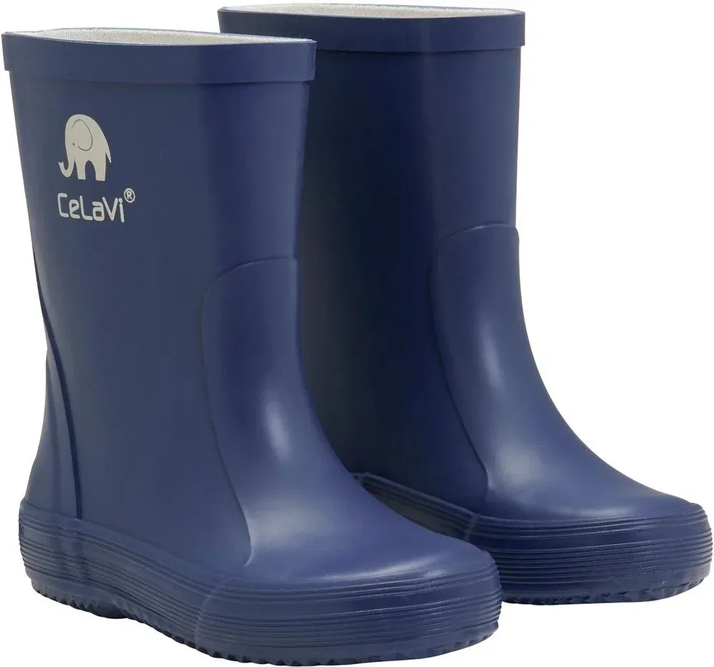 Резиновые сапоги Basic Wellies Solid Celavi, синий