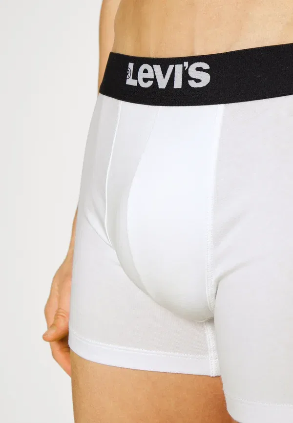 Комплект боксеров Levi'S, белый/черный — фото 4