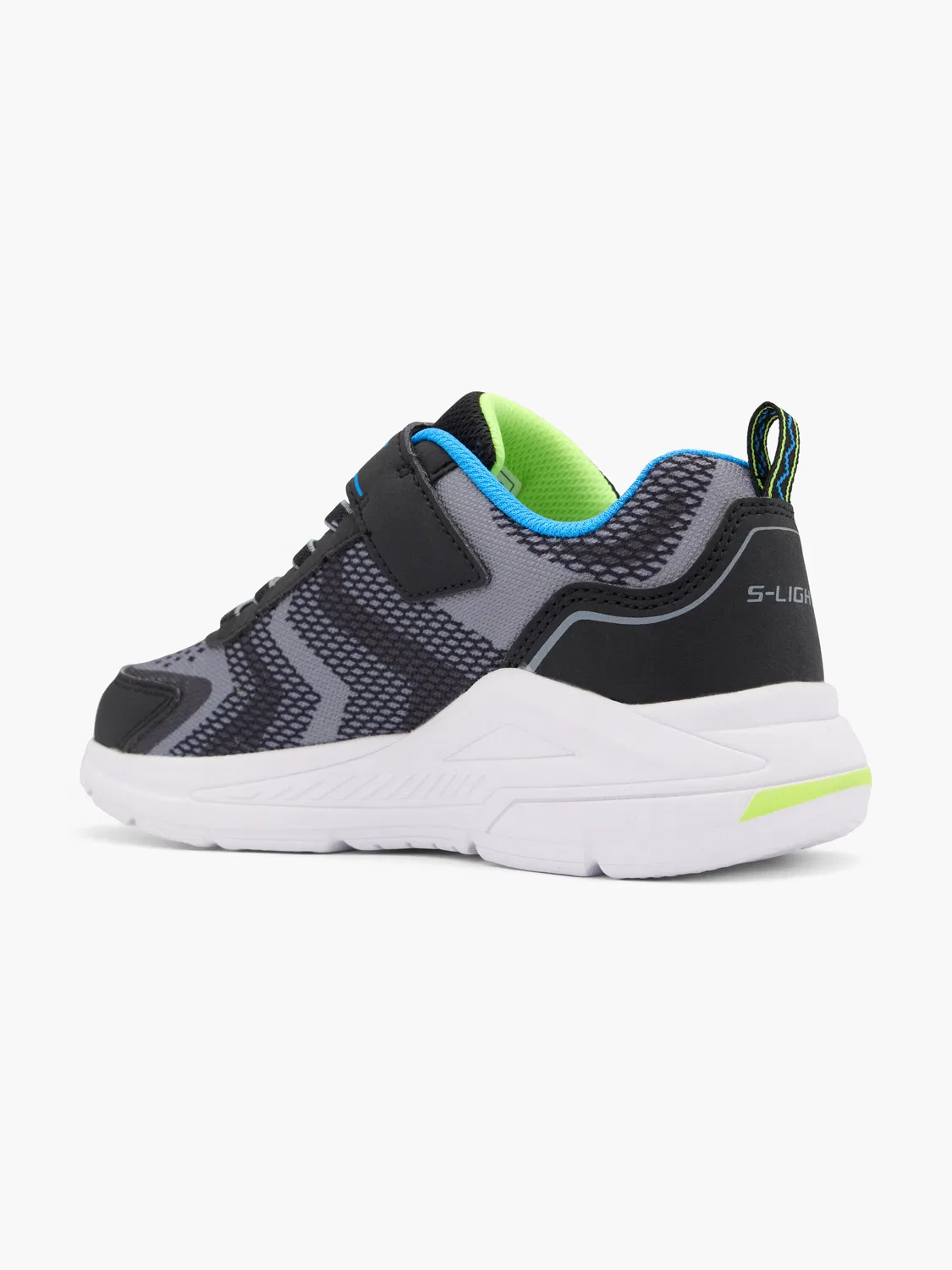 Кроссовки для мальчиков с подсветкой Skechers TRI-NAMICS, черный — фото 3