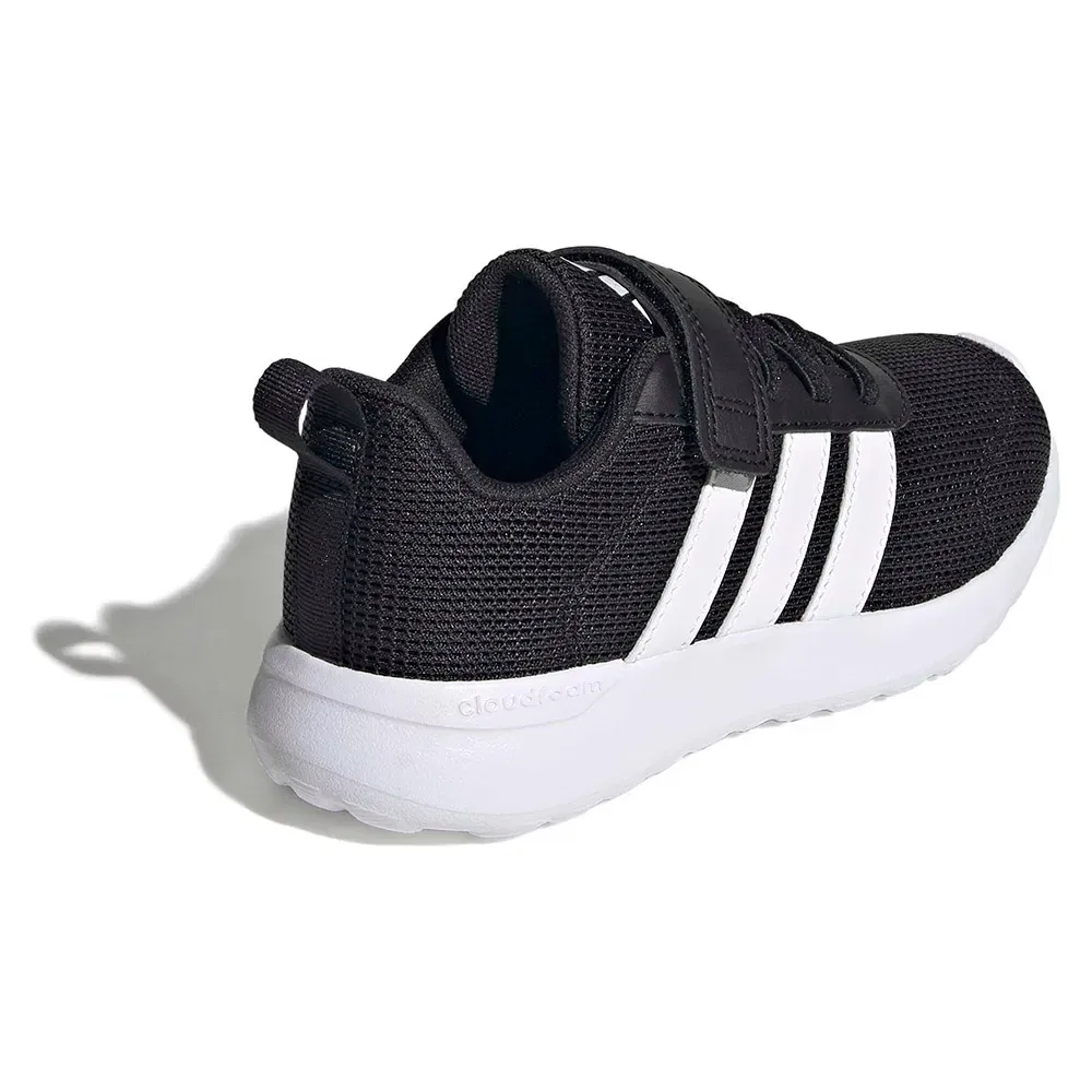 Детские кроссовки для девочек с эластичными шнурками Adidas VL Move, Black — фото 4
