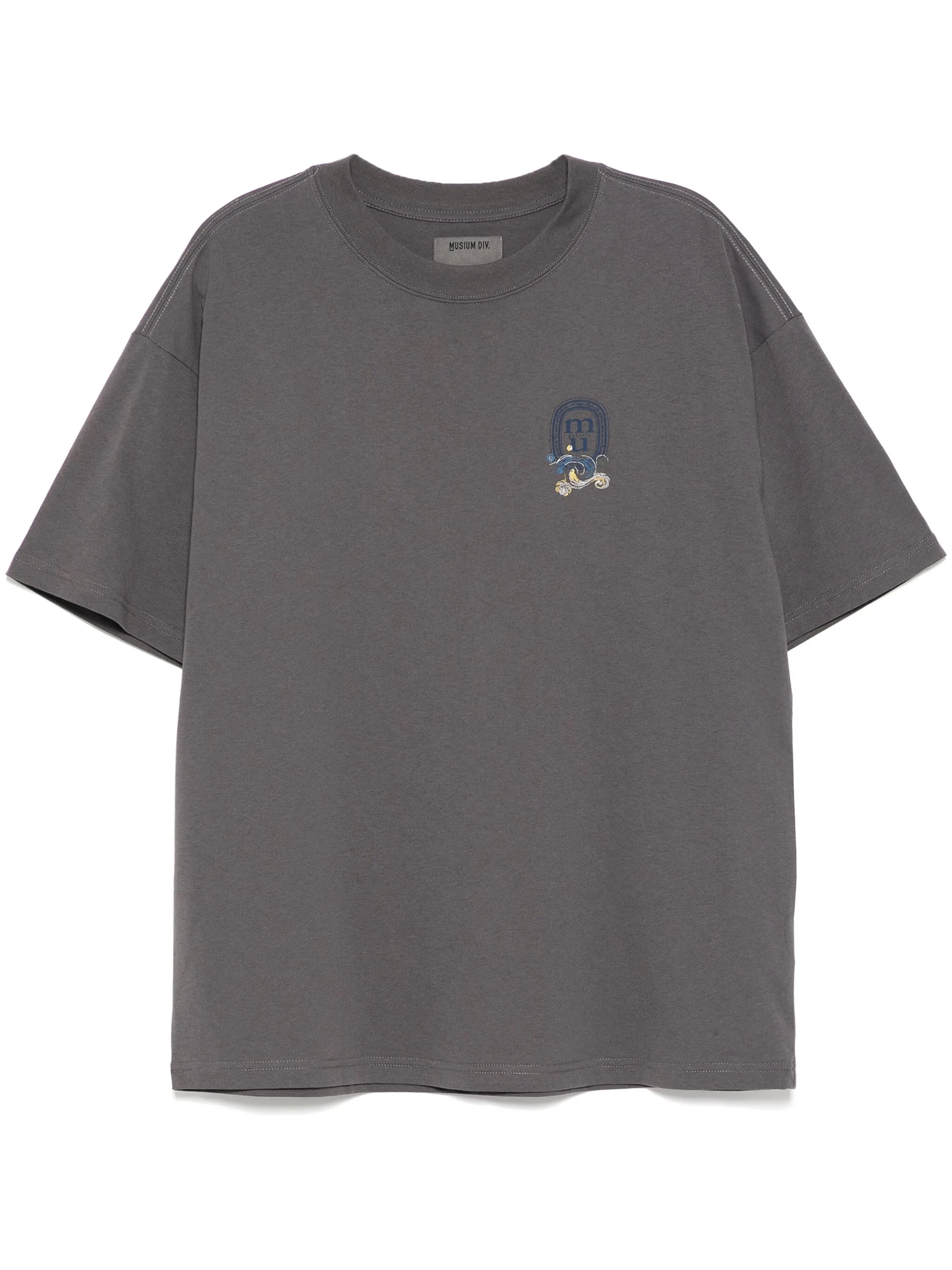 

Футболка с графичным принтом Musium Div., серый