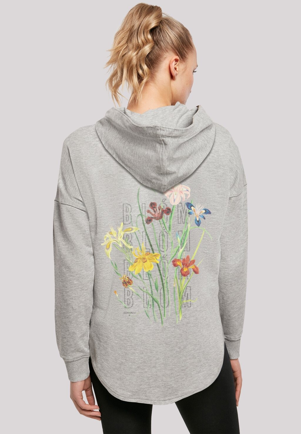 

Толстовка BLUMEN MUSTER F4NT4STIC, цвет grey