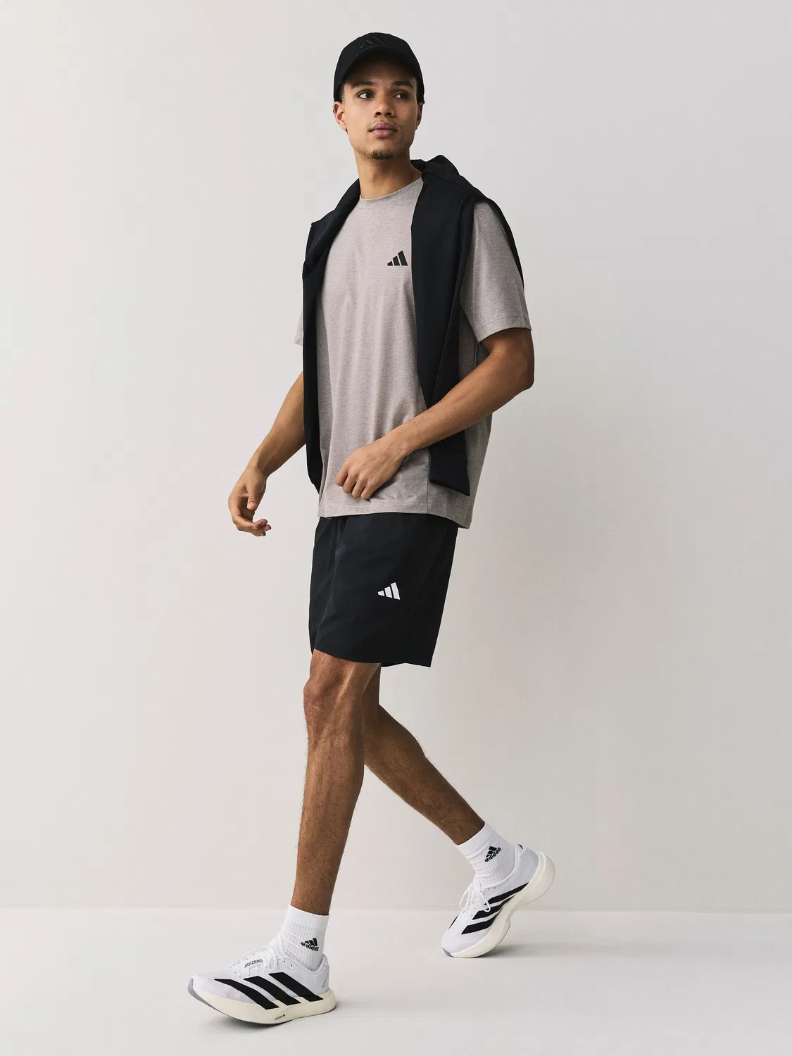 Футболка тренировочная FeelReady adidas, серый — фото 3
