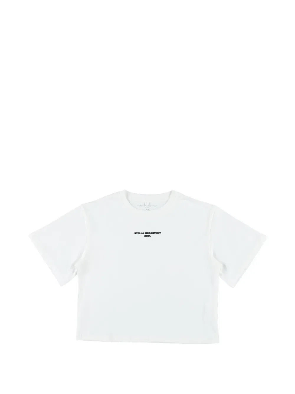 Футболка с логотипом Stella Mccartney Kids, белый