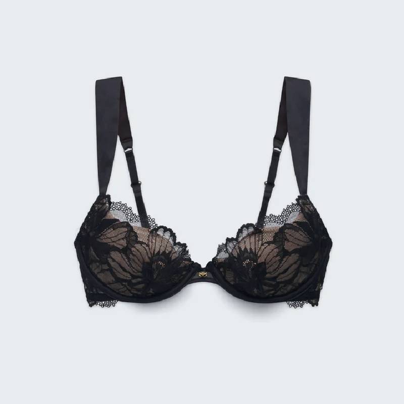 

Бюстгальтер Syrn The Seduction Lightly Lined Plunge, черный