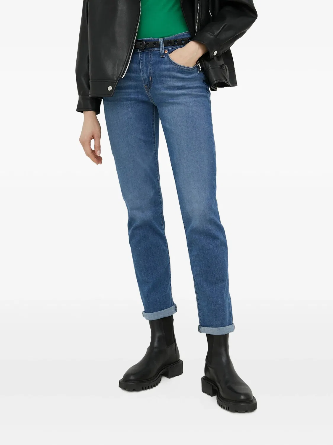 Джинсы с петлями для ремня Levi's, синий