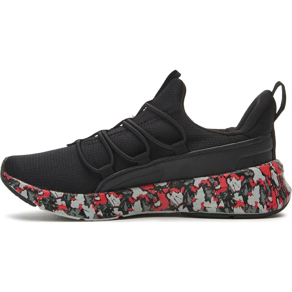 Детские кроссовки one4all 2.0 Puma, Black/Red — фото 3
