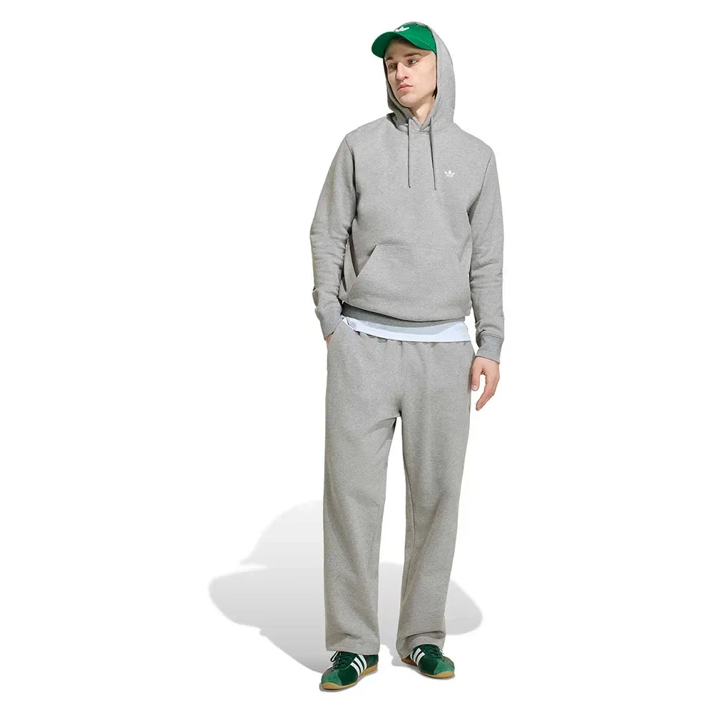 Худи Trefoil Essentials Adidas Originals, серый — фото 4