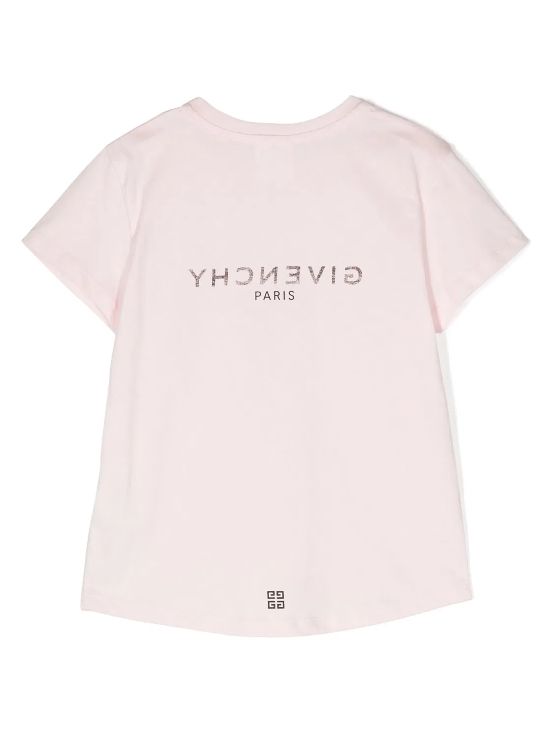 Футболка с логотипом из хлопка Givenchy, розовый — фото 2