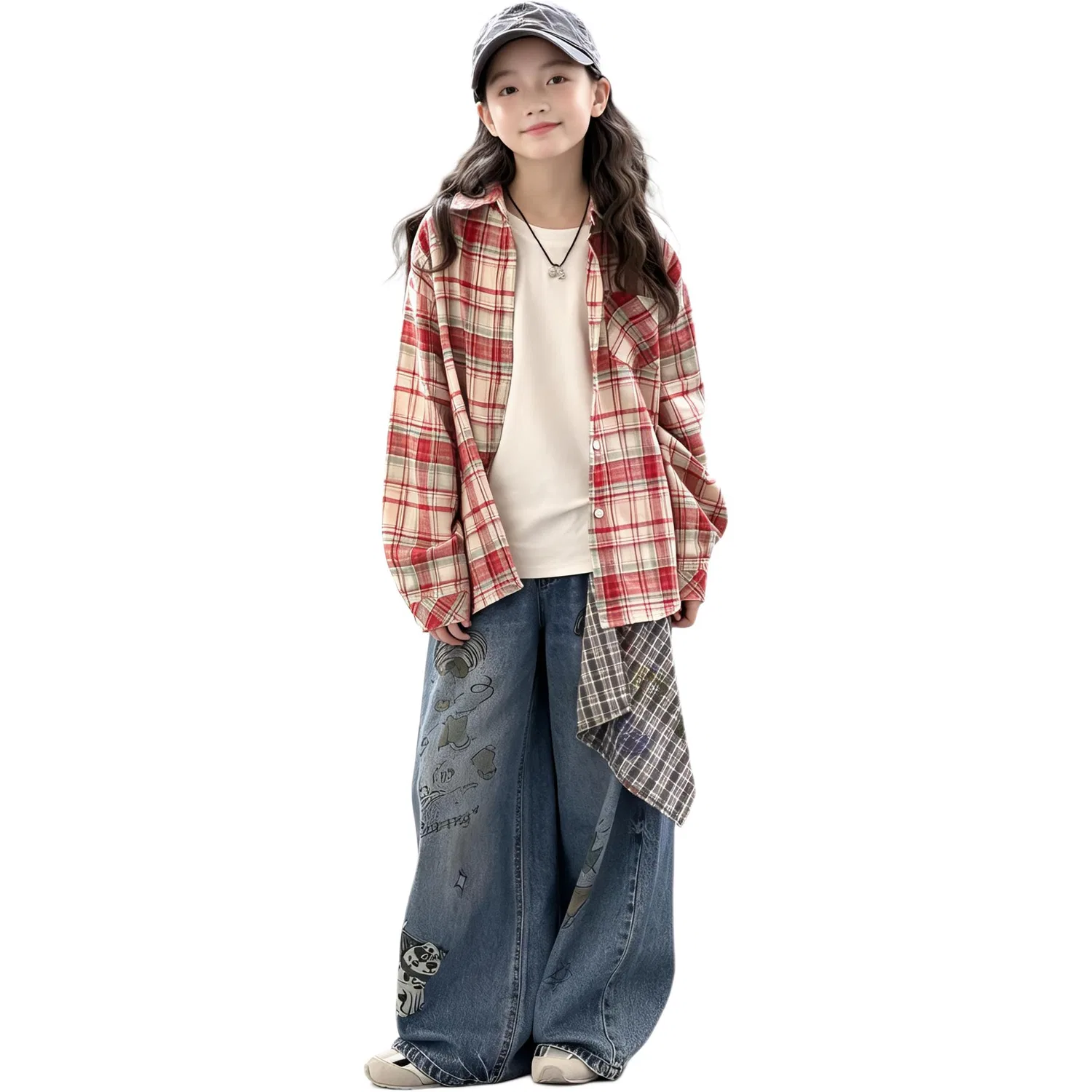 Детский спортивный костюм с воротником MADALLO Little Red Shirt, Little Red Shirt
