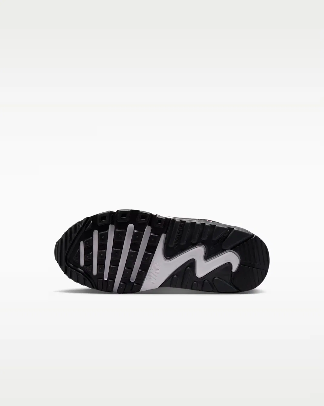 Детская обувь Nike Air Max 90, White/Black/Anthracite/Playful Pink — фото 2