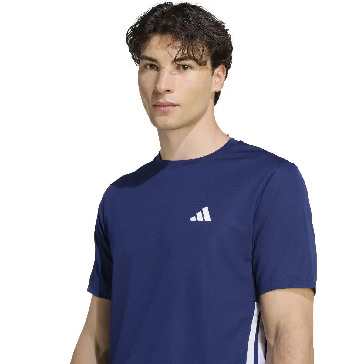 Мужская футболка Workout Essentials Adidas, Синяя — фото 4