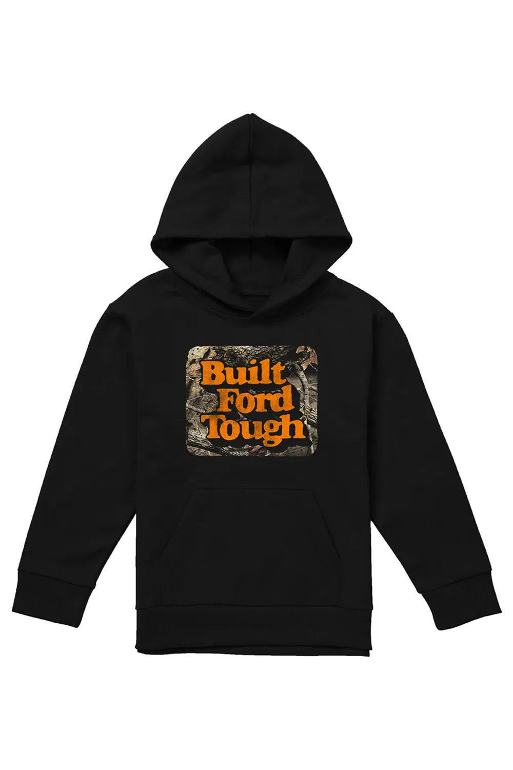Детский худи с камуфляжным принтом Bft Camo Youth Pull-Over Hoodie Ford, Black