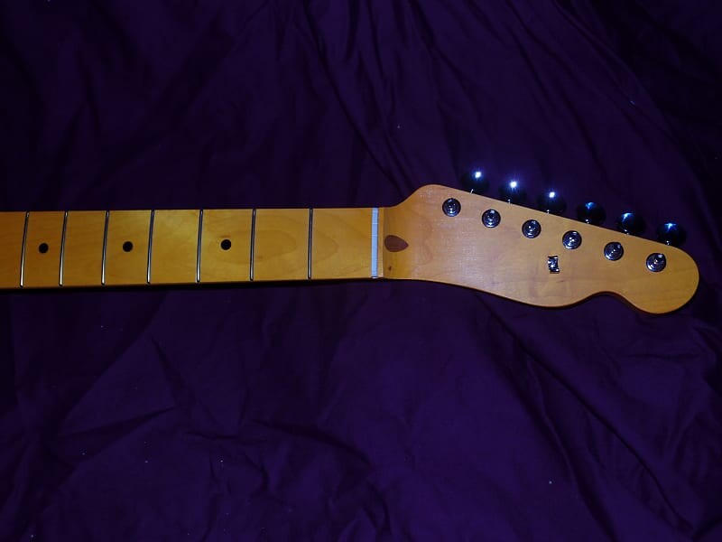 

21 лад 1950-х годов ручной обработки Closet Classic Telecaster Allparts Fender Лицензионный винтажный кленовый гриф Telecaster Neck