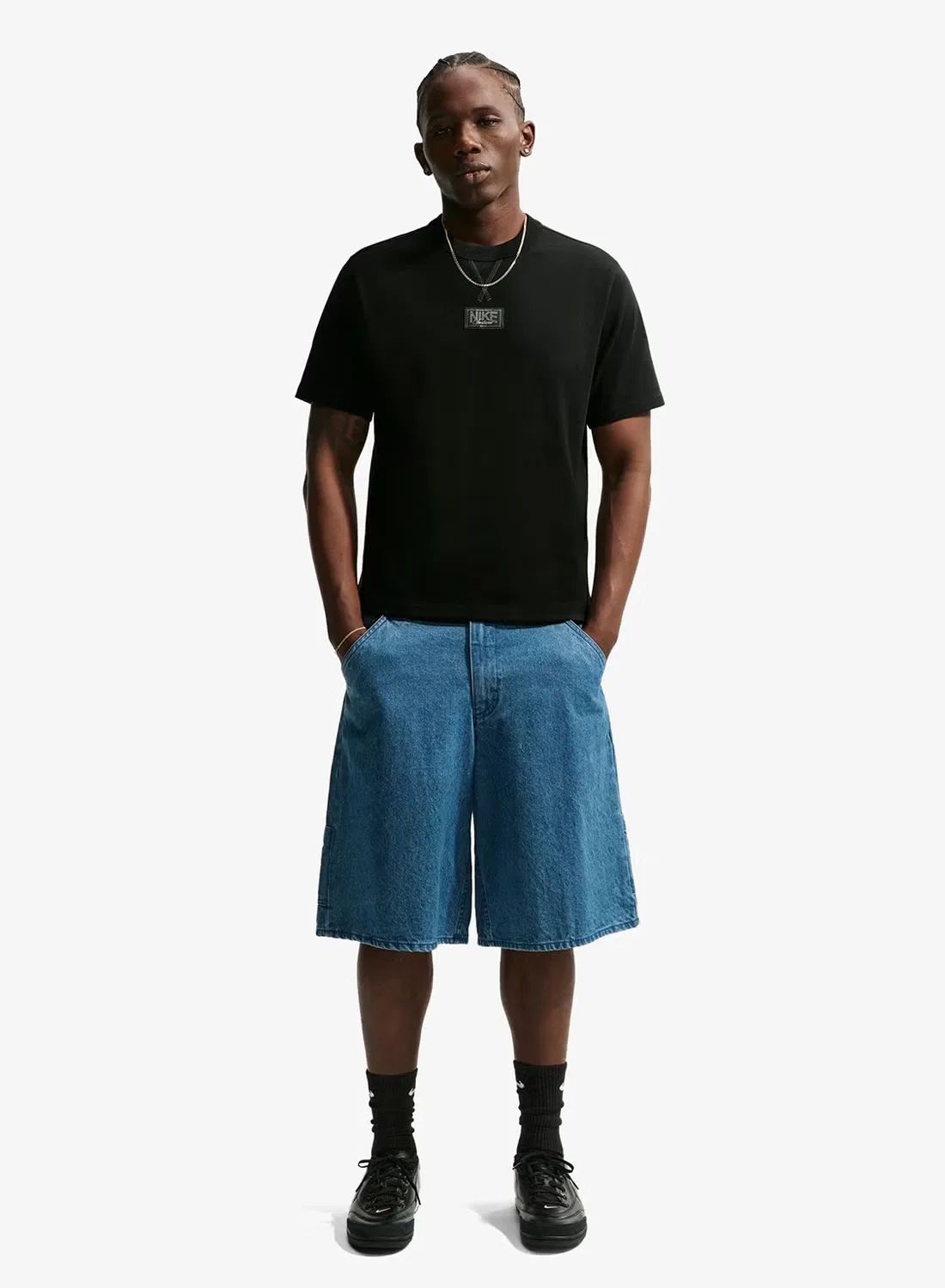 Футболка с патчем Tailored premium Nike, черный