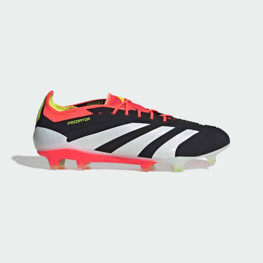 

Кроссовки adidas Predator 24 Elite Low Firm Ground Cleats, светло-серый/черный/ярко-розовый
