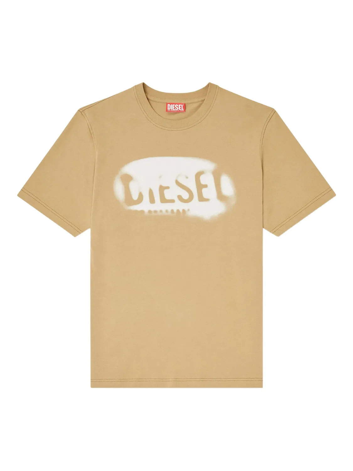 Футболка T-Adjust-V2 из органического хлопка Diesel, нейтральные
