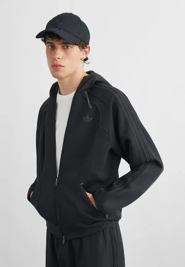 Толстовка Spacer fz hd на молнии Adidas Originals, черный