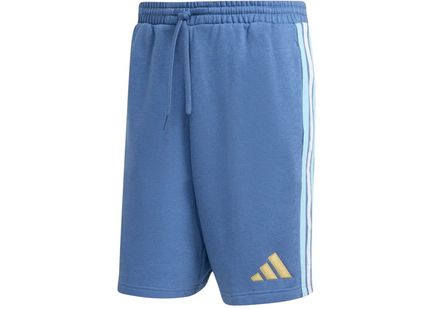 Мужские шорты с логотипом Argentina DNA Fleece Adidas, цвет Crew Blue
