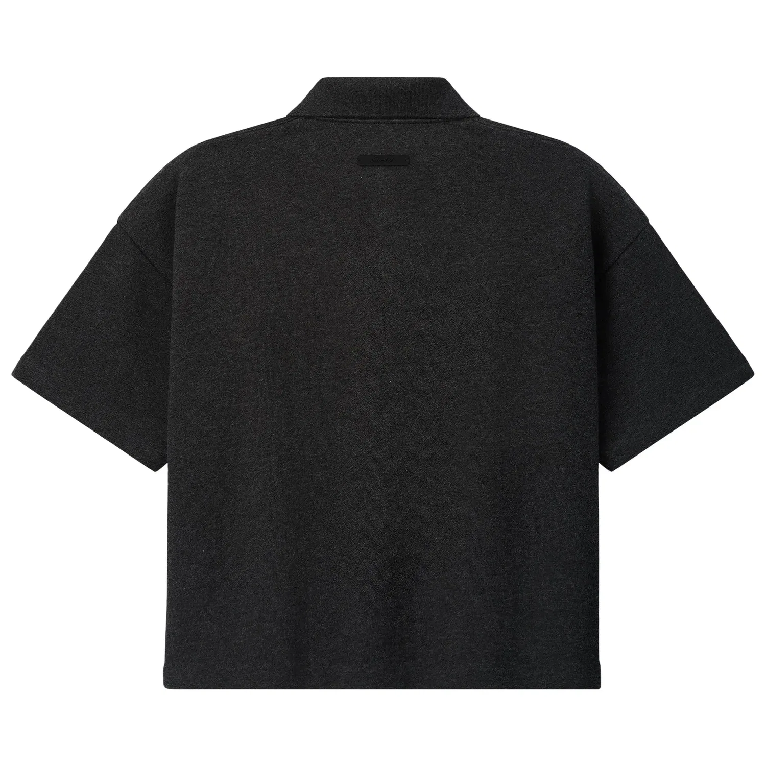 Укороченная рубашка-поло Fear of God Essentials, серый — фото 2