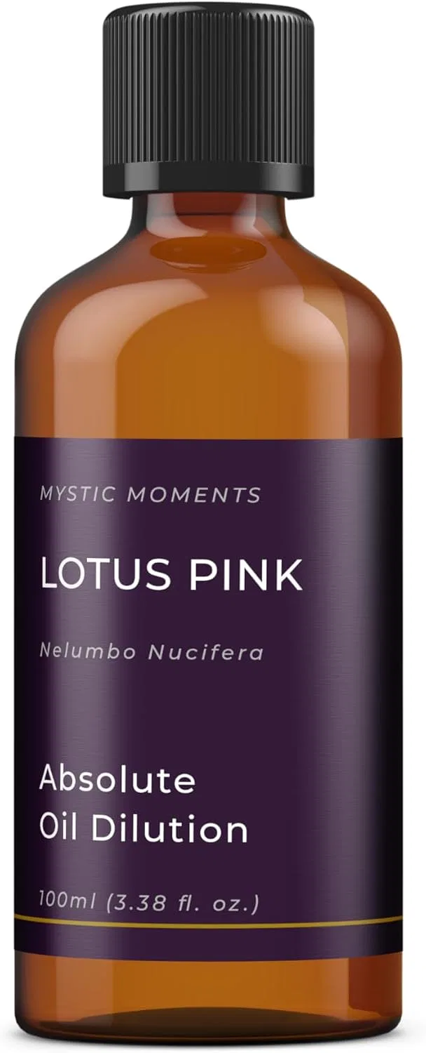 Масло Lotus Pink Absolute Oil Dilution, Mystic Moments, 100 мл — фото 2