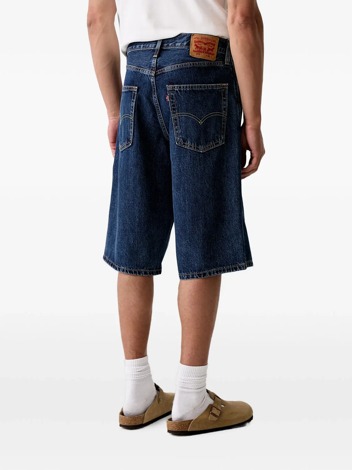 Джинсовые шорты 470 Levi's, синий — фото 2