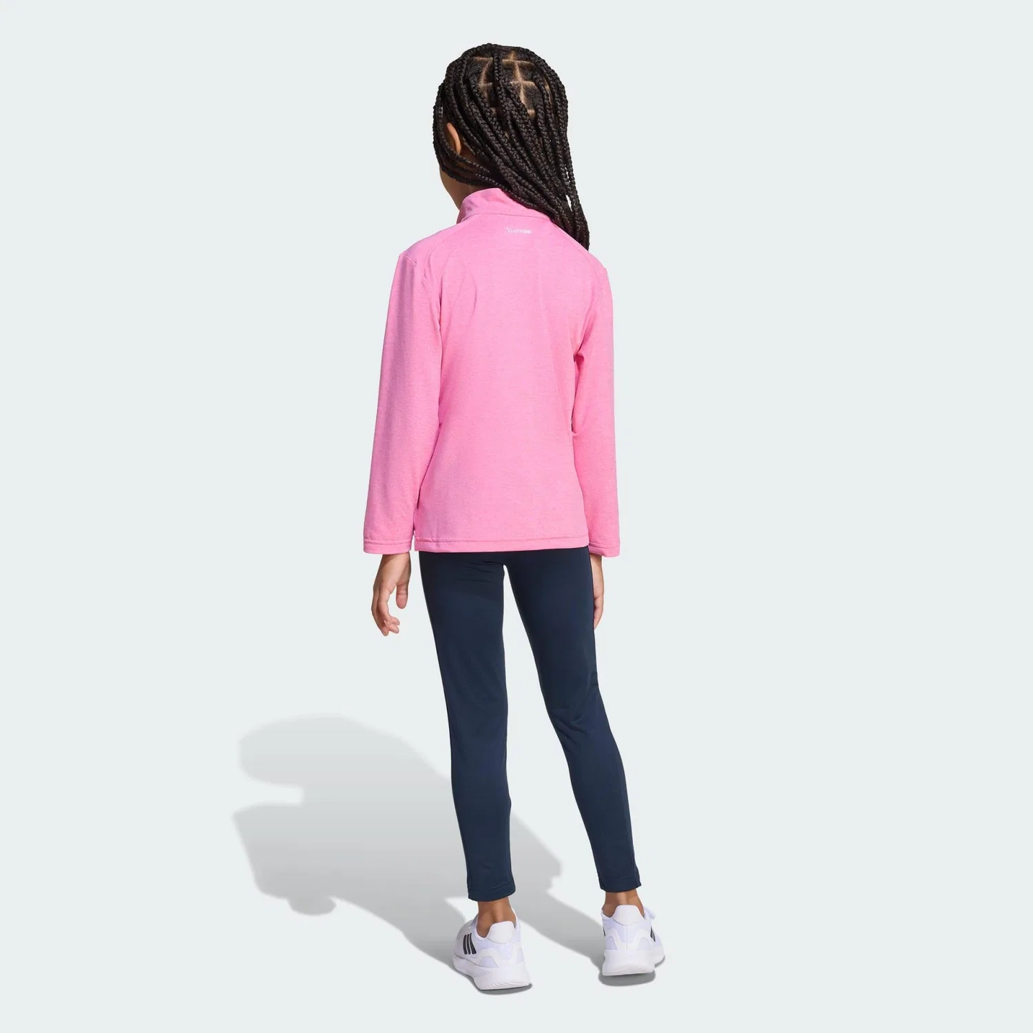 Детский спортивный комплект с длинным рукавом Goto Pz Adidas, Rosa Weiss Altrosa — фото 3