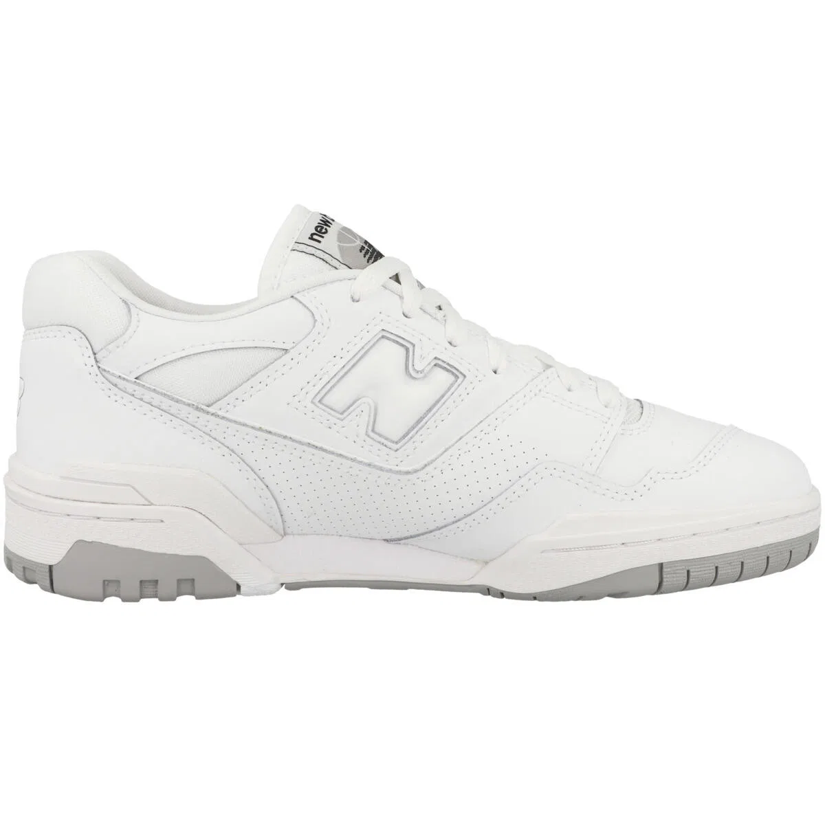 Детские кожаные кроссовки BB 550 New Balance, Weiss — фото 3