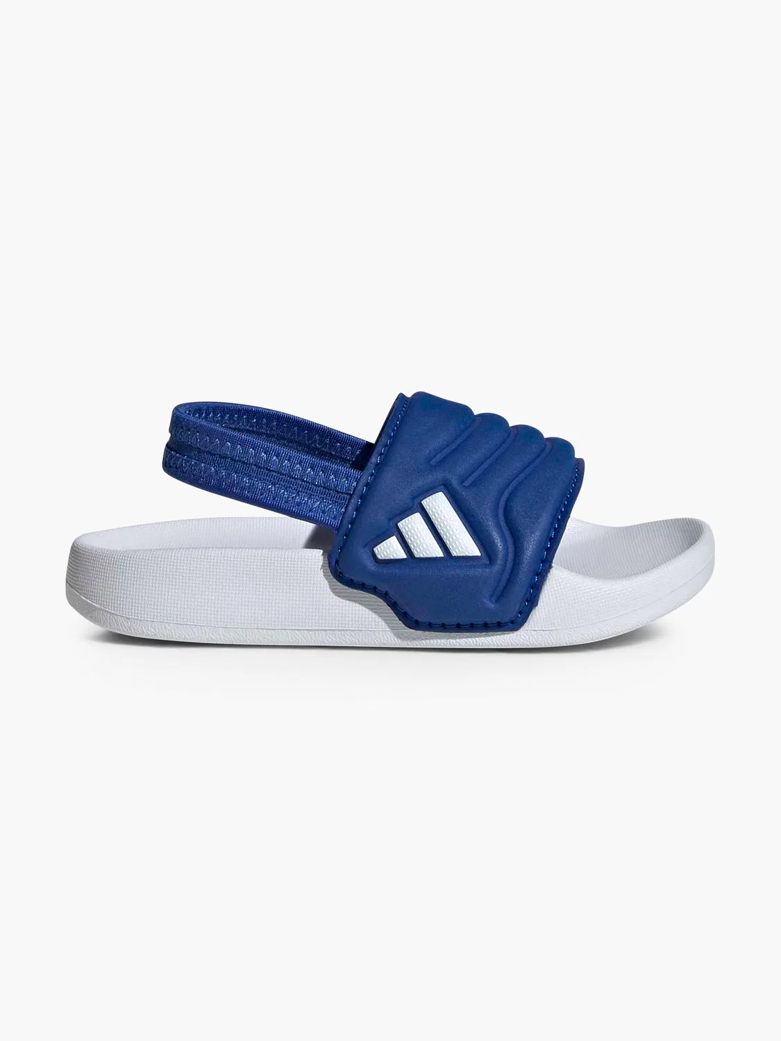 Детские сланцы с эластичной вставкой Adidas, синий