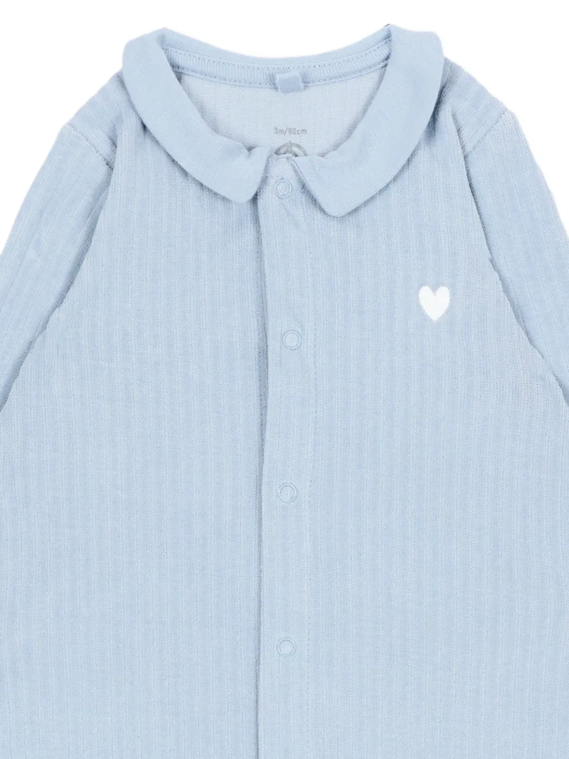Пижама с воротником Питер Пэн Petit Bateau, синий — фото 3