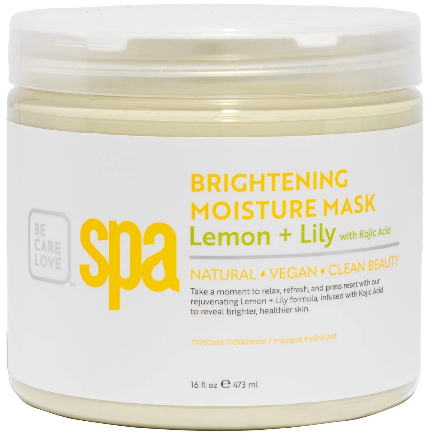 Маска для лица BCL SPA Moisture Mask Lemon+Lily, 473 мл
